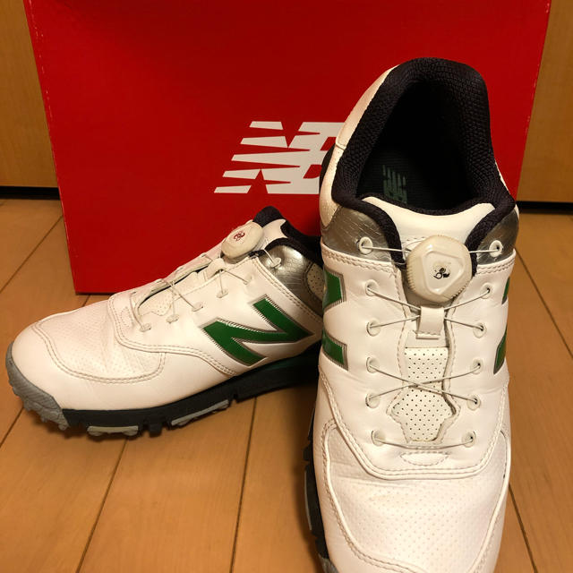 【最終値下】美品 ニューバランス MGB574 WG WHITE/GREEN