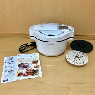 シャープ(SHARP)のSHARP/ホットクック/ホワイト/KN-HW16D-W(調理機器)