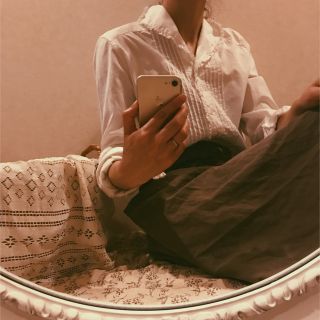 ロキエ(Lochie)のvintage laura ashley frill blouse(シャツ/ブラウス(長袖/七分))