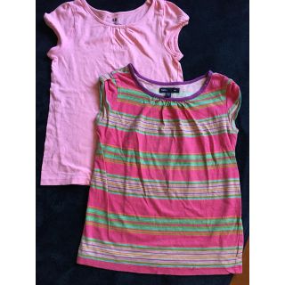 ギャップキッズ(GAP Kids)のgap kids 120  h&m130   Tシャツ  女の子(Tシャツ/カットソー)