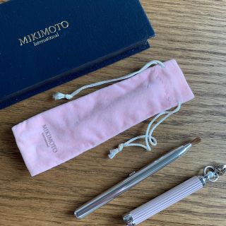 ミキモトコスメティックス(MIKIMOTO COSMETICS)のミキモト MIKIMOTO リップ ブラシ パール 真珠付き(その他)