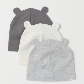 エイチアンドエム(H&M)のH&M baby クマ耳ジャージーキャップ(帽子)