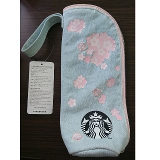 スターバックスコーヒー(Starbucks Coffee)のﾅﾏｹﾓﾉ様専用   STARBUCKS 桜 韓国 タンブラーポーチ(タンブラー)