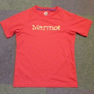 マーモット(MARMOT)のたてかん様専用   マーモット　Tシャツ　140センチ　メッシュ　赤（朱色）(Tシャツ/カットソー)