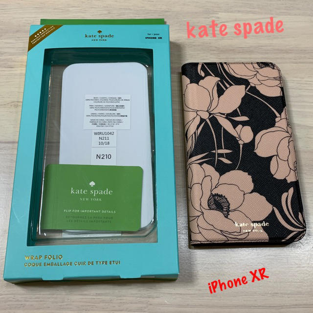 kate spade new york - kate spade ケイトスペード  iPhone XR 手帳型 早い者勝ちの通販 by りん's shop｜ケイトスペードニューヨークならラクマ