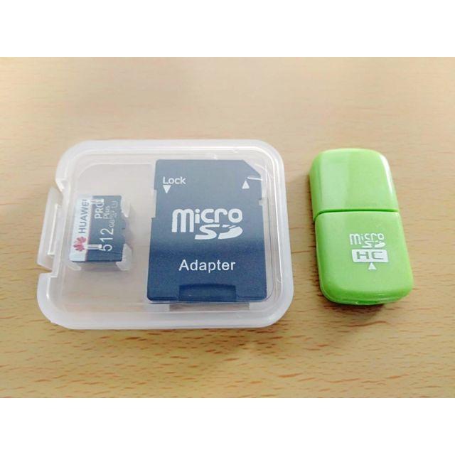 【送料無料】micro SDカード 512GB（オマケつき） スマホ/家電/カメラのPC/タブレット(PC周辺機器)の商品写真