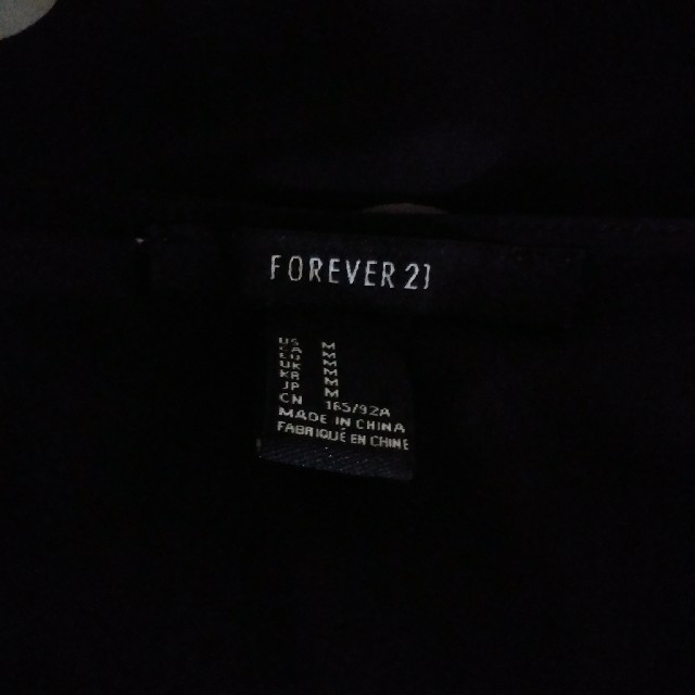 FOREVER 21(フォーエバートゥエンティーワン)のFOREVER21  水玉ワンピース　チュニック レディースのワンピース(ミニワンピース)の商品写真