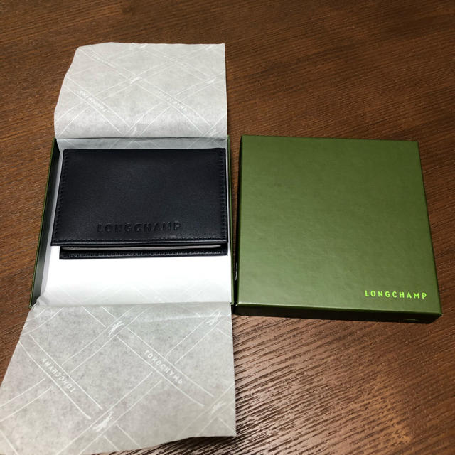 LONGCHAMP(ロンシャン)のロンシャン カードケース 新品未使用 Longchamp メンズのファッション小物(名刺入れ/定期入れ)の商品写真