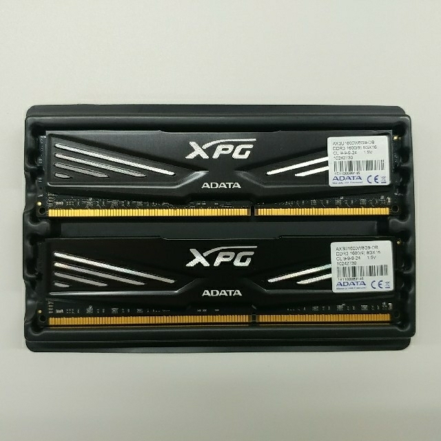 DDR3-1600 PC3-12800 16GB(8GB×2枚)