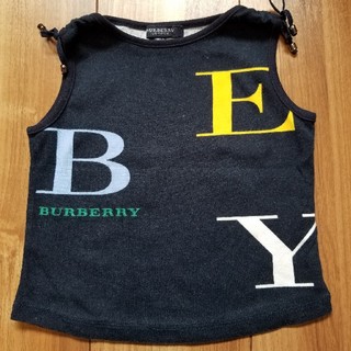 バーバリー(BURBERRY)のBURBERRY/100/ネイビー(Tシャツ/カットソー)