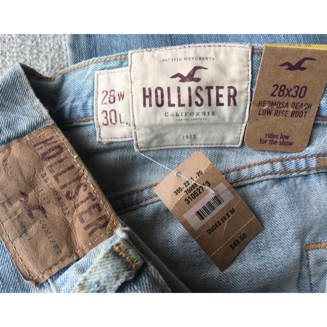 Hollister(ホリスター)のHOLLISTER HERMOSA BEACH LOW RISE BOOT メンズのパンツ(デニム/ジーンズ)の商品写真