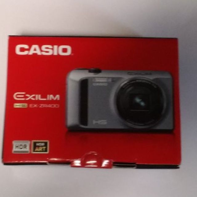 CASIO(カシオ)の【美品】CASIO EXILIM EX-ZR400 SR スマホ/家電/カメラのカメラ(コンパクトデジタルカメラ)の商品写真