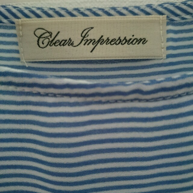 CLEAR IMPRESSION(クリアインプレッション)のクリアインプレッション ブラウス レディースのトップス(シャツ/ブラウス(半袖/袖なし))の商品写真