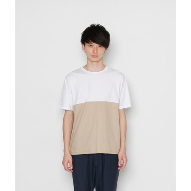 SENSE OF PLACE by URBAN RESEARCH(センスオブプレイスバイアーバンリサーチ)のSENSE OF PLACE by URBAN RESERCH ブロックT メンズのトップス(Tシャツ/カットソー(半袖/袖なし))の商品写真