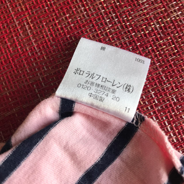 POLO RALPH LAUREN(ポロラルフローレン)の女の子 ワンピース☆size約80☆ポロラルフローレン キッズ/ベビー/マタニティのベビー服(~85cm)(ワンピース)の商品写真