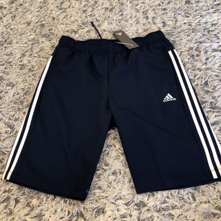 アディダス(adidas)のadidas アディダスハーフパンツ サイズO 新品タグ付き(ショートパンツ)