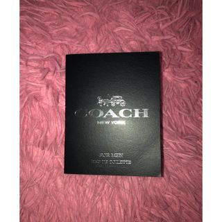 コーチ(COACH)のコーチ  マン オートトワレ   ２ml(香水(男性用))