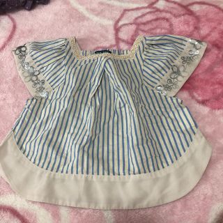 アナスイミニ(ANNA SUI mini)の専用 アナスイミニ   ストライプシャツ(Tシャツ/カットソー)