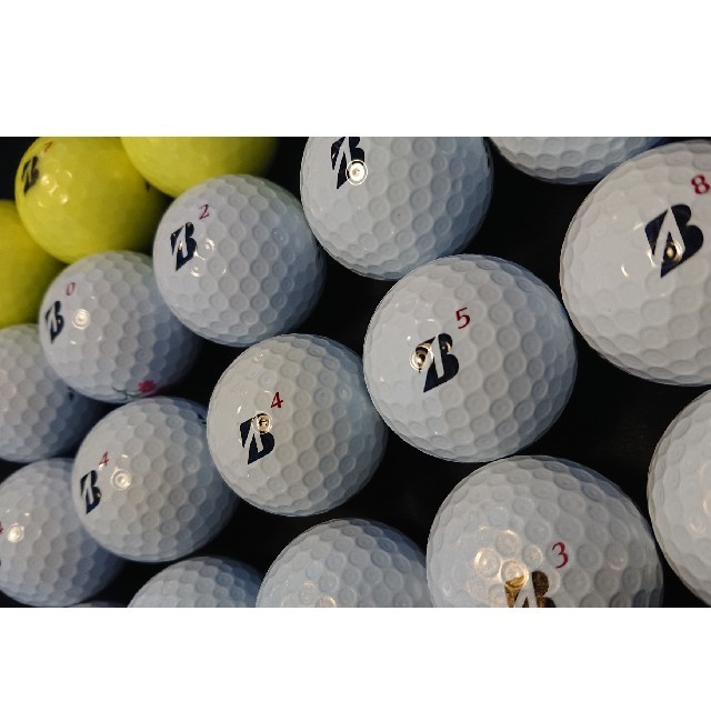 BRIDGESTONE(ブリヂストン)の※【美品】ツアー B X 20球 ロストボール ゴルフボール スポーツ/アウトドアのゴルフ(その他)の商品写真