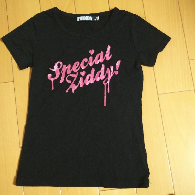 ZIDDY(ジディー)のZIDDY Tシャツ 黒 140 キッズ/ベビー/マタニティのキッズ服女の子用(90cm~)(Tシャツ/カットソー)の商品写真