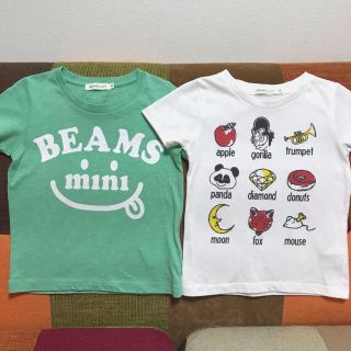 コドモビームス(こども ビームス)のBEAMS mini ビームスミニ Tシャツ 2枚セット 90 男の子(Tシャツ/カットソー)