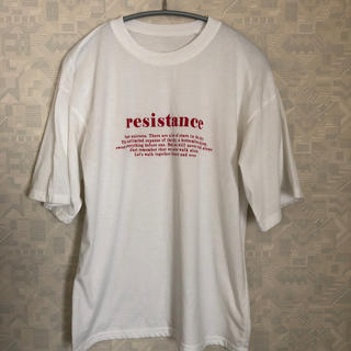 ディーホリック(dholic)の赤ロゴTシャツ(Tシャツ(半袖/袖なし))
