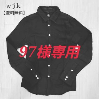 ダブルジェーケー(wjk)の《97様専用》【wjk送料無料】Relax Gauze SH　black(シャツ)