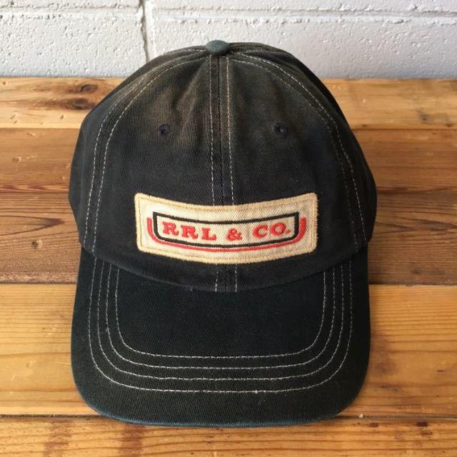 RRL - RRL ダブルアールエル ヴィンテージ加工 キャップ CAP 帽子