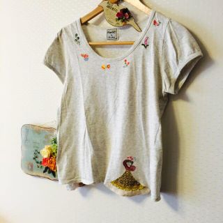 パラビオン(Par Avion)のHumble 刺繍Tシャツ(Tシャツ(半袖/袖なし))