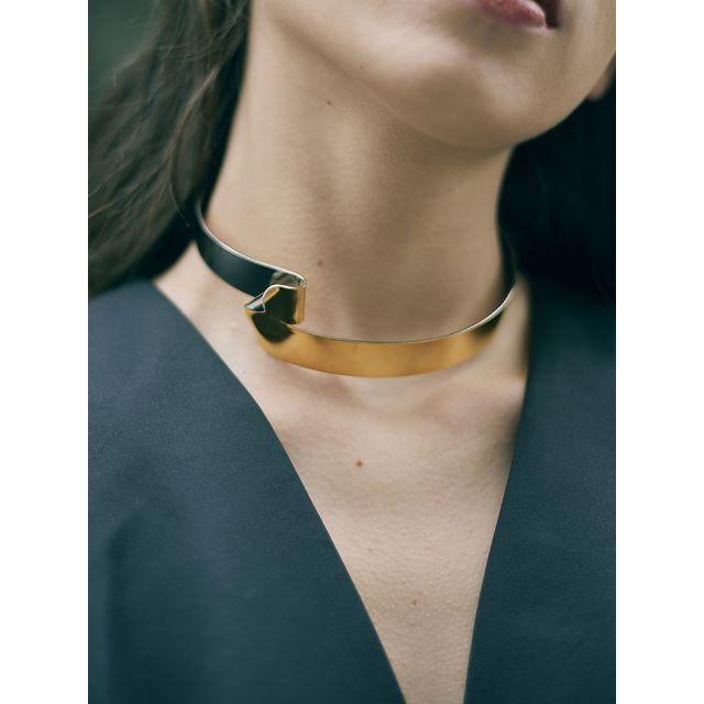 ネックレス今季美品 BILLOW TWO TONE CHOKER Ameri