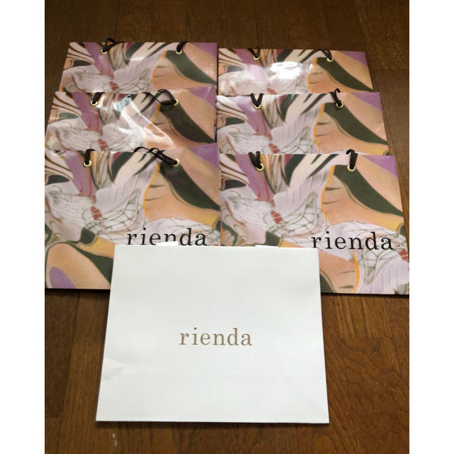 rienda(リエンダ)のrienda ショッパー ショップ袋 レディースのバッグ(ショップ袋)の商品写真