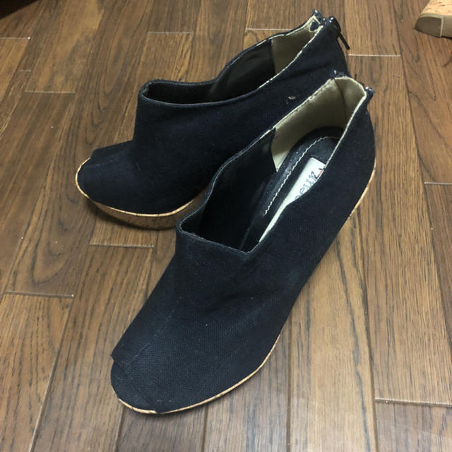 ESPERANZA(エスペランサ)の厚底サンダル黒Ｌサイズ レディースの靴/シューズ(サンダル)の商品写真