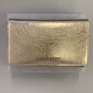 ジミーチュウ(JIMMY CHOO)のJimmy Choo レディース 二つ折り財布 MARLIE Gold(財布)