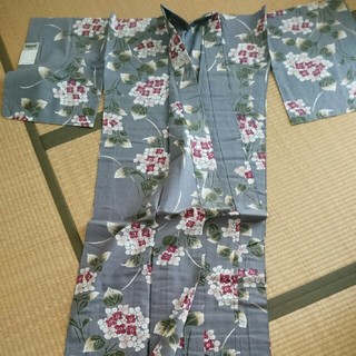 カンサイヤマモト(Kansai Yamamoto)の浴衣 グレー×紫陽花(浴衣)