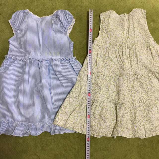 120 ワンピース 二枚組 小人の国 キッズ/ベビー/マタニティのキッズ服女の子用(90cm~)(ワンピース)の商品写真