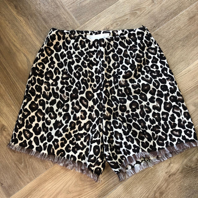 todayful leopard short pantsパンツ