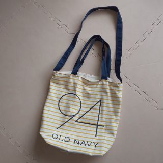 オールドネイビー(Old Navy)のOLD NAVY  ボーダートートバッグ(トートバッグ)