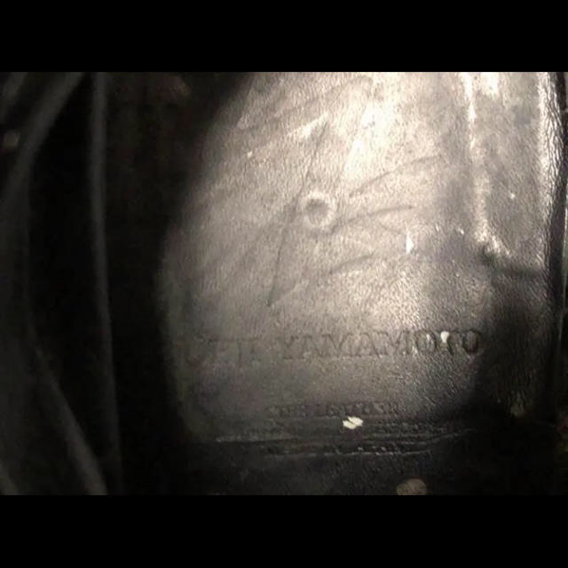Yohji Yamamoto(ヨウジヤマモト)のヨウジヤマモト  ジップアップブーツ メンズの靴/シューズ(ブーツ)の商品写真