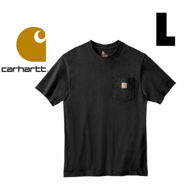 carhartt(カーハート)のカーハート Tシャツ 黒 L メンズのトップス(Tシャツ/カットソー(半袖/袖なし))の商品写真
