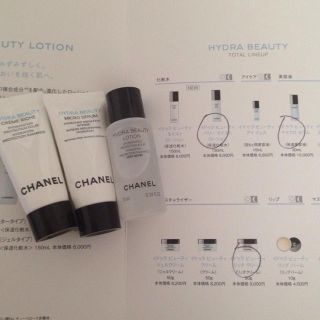 シャネル(CHANEL)のCHANEL/化粧水sample(化粧水/ローション)