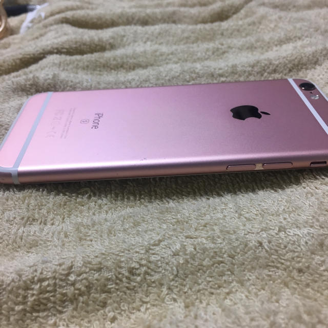 iPhone(アイフォーン)のバッテリー最大容量95% iPhone 6s Rose Gold 16 GB  スマホ/家電/カメラのスマートフォン/携帯電話(スマートフォン本体)の商品写真