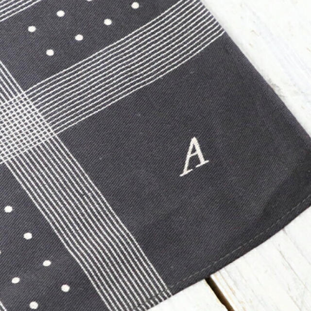 YAECA(ヤエカ)のANATOMICA Satin Scarf Stripe/Dot" Brown レディースのファッション小物(バンダナ/スカーフ)の商品写真