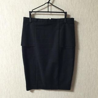 ザラ(ZARA)のプチペプラムタイトスカート(ひざ丈スカート)