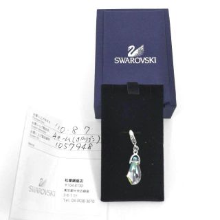 スワロフスキー(SWAROVSKI)のSWAROVSKI チャーム　ポリゴン ネックレス トップ(チャーム)