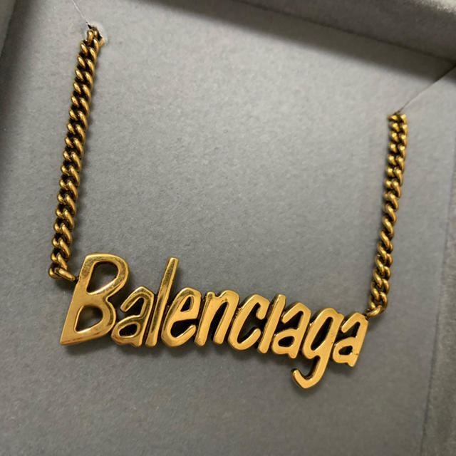 Balenciaga(バレンシアガ)のbalenciaga typo ネックレス メンズのアクセサリー(ネックレス)の商品写真