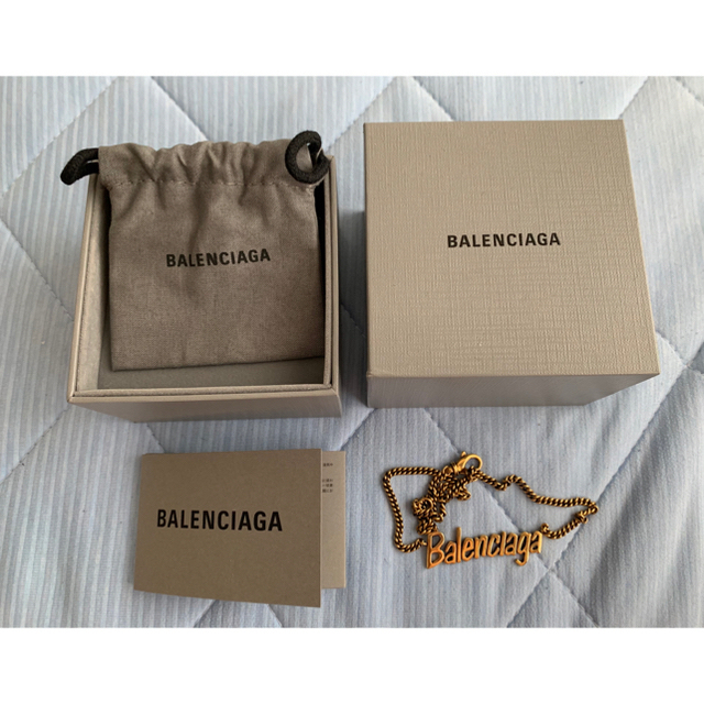 Balenciaga(バレンシアガ)のbalenciaga typo ネックレス メンズのアクセサリー(ネックレス)の商品写真