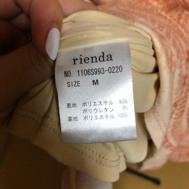 rienda(リエンダ)のrienda ワンピース レディースのワンピース(ミニワンピース)の商品写真