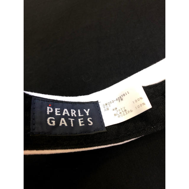 PEARLY GATES(パーリーゲイツ)のパーリーゲイツ  サンバイザー レディースの帽子(その他)の商品写真