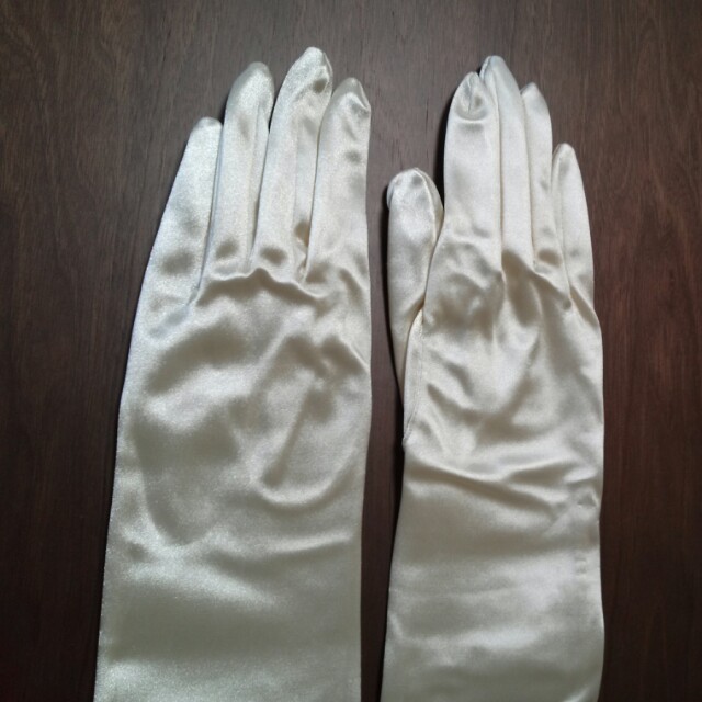 【値下げ】ブライダル ロンググローブ レディースのファッション小物(手袋)の商品写真