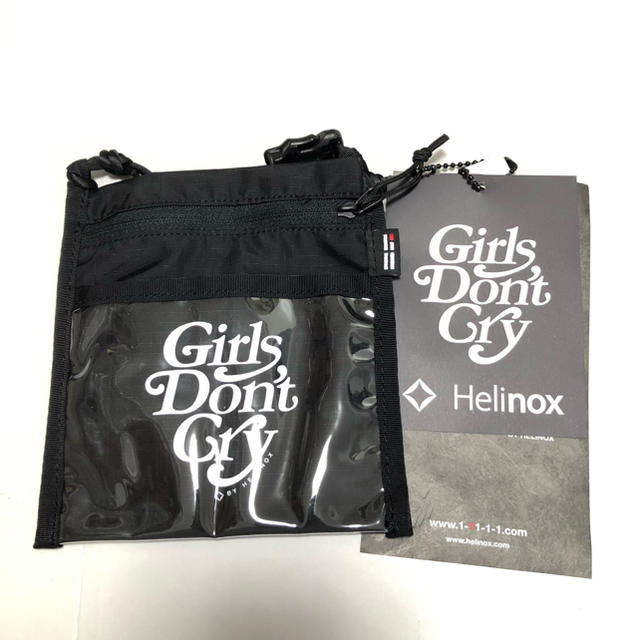Girls Don't Cry x Helinox Nylon Pouch 黒
